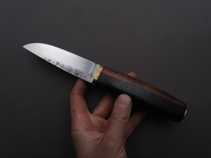 Jordan Kepler Jordan Kepler - Fixed Blade - Puukko - 80CrV2 - Forced Patina - 4