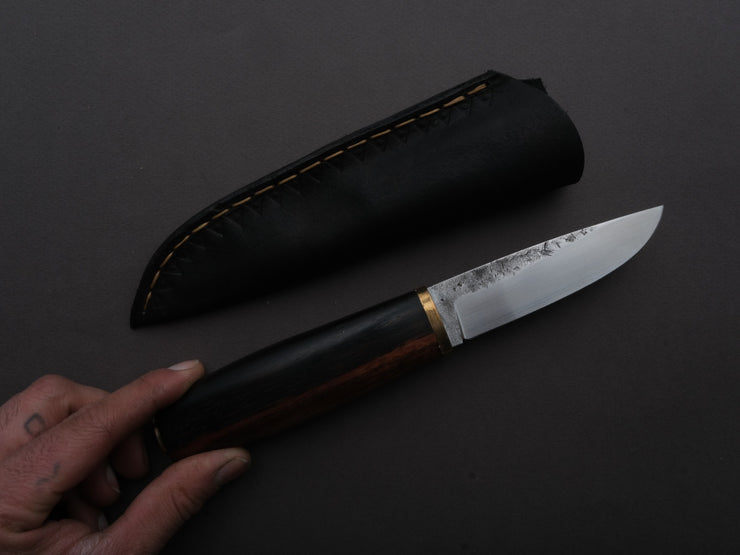 Jordan Kepler Jordan Kepler - Fixed Blade - Puukko - 80CrV2 - Forced Patina - 4