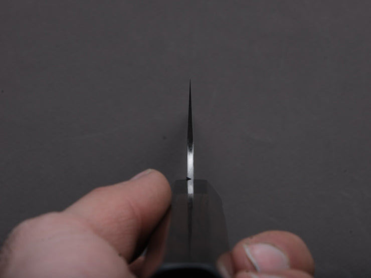 Nigara Hamono - VG XEOS - Tsuchime Damascus - Gyuto - 225mm - Ebony Handle