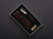 Chambriard - Sommelier/Wine Key - Le Thiers - "Paulee" - Wine Barrel Oak Wood Handle
