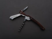 Chambriard - Sommelier/Wine Key - Le Thiers - "Paulee" - Wine Barrel Oak Wood Handle