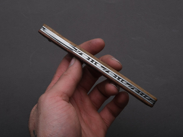 Chambriard - Sommelier/Wine Key - Le Thiers - "Paulee" - Wine Barrel Oak Wood Handle