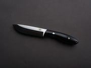 MOKI - Fixed Blade - Berg Pro Trail - 90mm - Linen Micarta Handle
