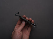 Zay Knives - Folding Knife - Higonokami - 1080 Carbon - 60mm - Stainless Handle - No. 6
