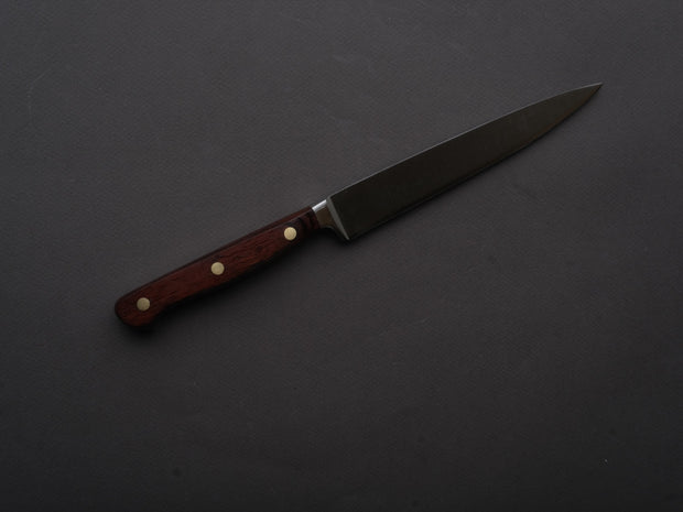 K Sabatier - Auvergne - Stainless - Utility - 6" - Coral Wood Western