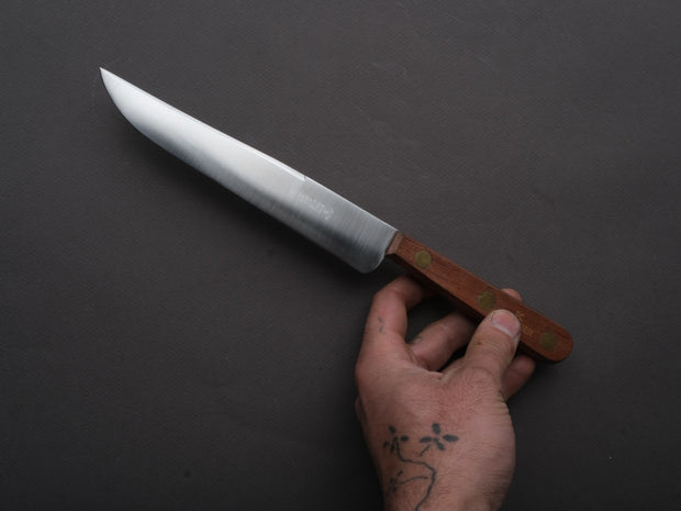 K Sabatier - Antique - Stainless - Carving - 7" - Wood Western