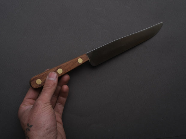 K Sabatier - Antique - Stainless - Carving - 7" - Wood Western