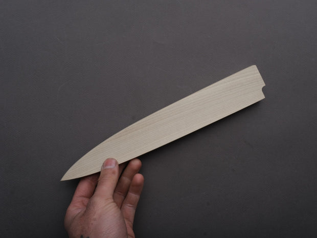 Hitohira - Mumei - Saya - Yanagiba - 240mm - Magnolia Wood