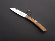 Windmühlenmesser - Folding - Ibex - Nail Nick - X50CrMoV15 - 100mm - Olive Wood