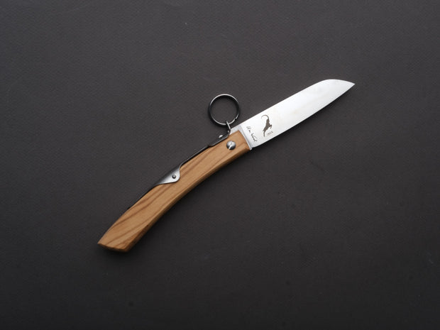 Windmühlenmesser - Folding - Ibex - Nail Nick - X50CrMoV15 - 100mm - Olive Wood