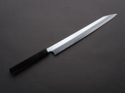 Hitohira - Togashi - White #1 - Tachi - Kiritsuke Yanagiba - 300mm - Ebony Handle (Saya)