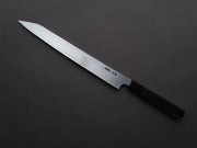 Hitohira - Togashi - White #1 - Tachi - Kiritsuke Yanagiba - 300mm - Ebony Handle (Saya)