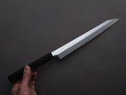 Hitohira - Togashi - White #1 - Tachi - Kiritsuke Yanagiba - 300mm - Ebony Handle (Saya)