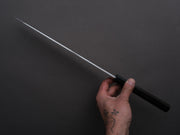 Hitohira - Togashi - White #1 - Tachi - Kiritsuke Yanagiba - 300mm - Ebony Handle (Saya)