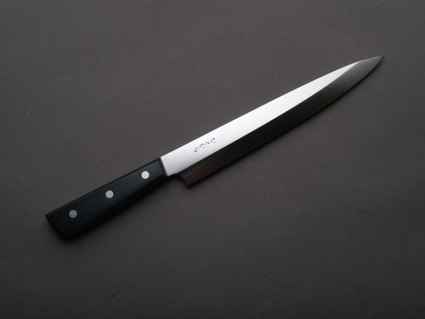 Hitohira - Hiragana - Yanagiba - 240mm - Pakka Handle - No Bolster