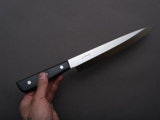 Hitohira - Hiragana - Yanagiba - 240mm - Pakka Handle - No Bolster