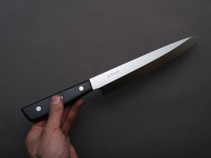 Hitohira - Hiragana - Yanagiba - 240mm - Pakka Handle - No Bolster