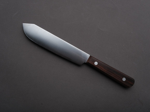 Hitohira - SK Steel - Butchering - 150mm - Rosewood Handle (No Bolster)