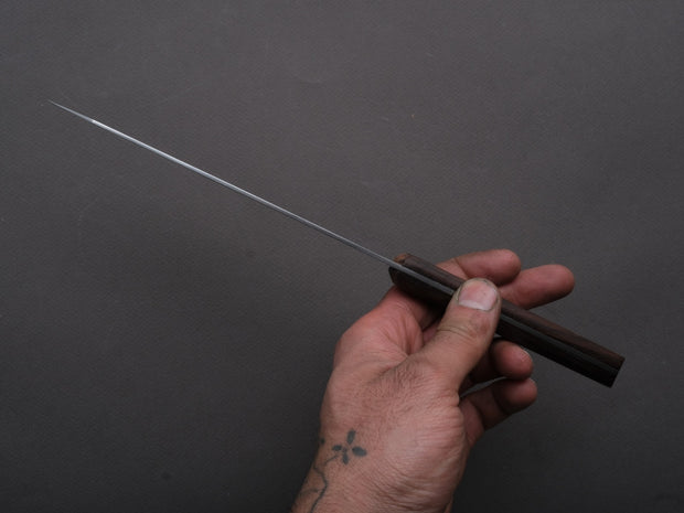 Hitohira - SK Steel - Butchering - 150mm - Rosewood Handle (No Bolster)