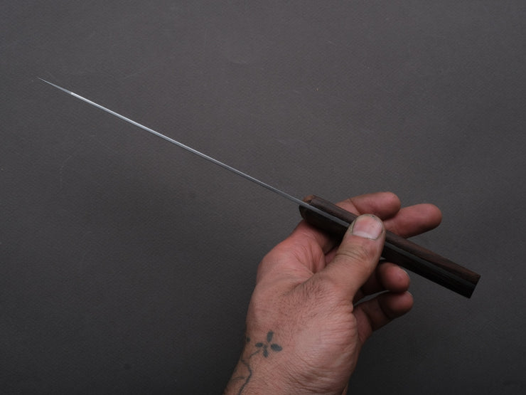 Hitohira - SK Steel - Butchering - 150mm - Rosewood Handle (No Bolster)