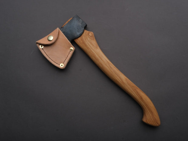 Northeast Axe & Tool - 12oz Small Swedish Pack Axe - 1055 Carbon - 12" Hickory Handle