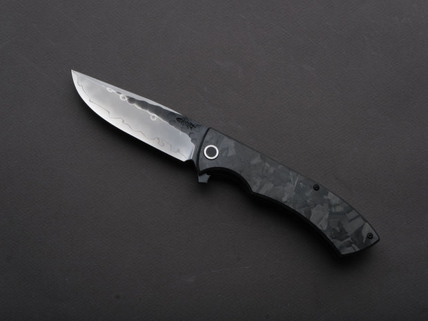 Nigara Hamono - Folding Knife - SG2 - Carbon Fiber Handle