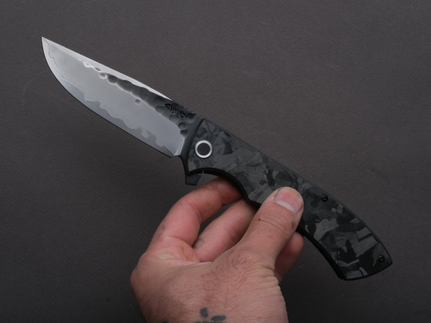 Nigara Hamono - Folding Knife - SG2 - Carbon Fiber Handle