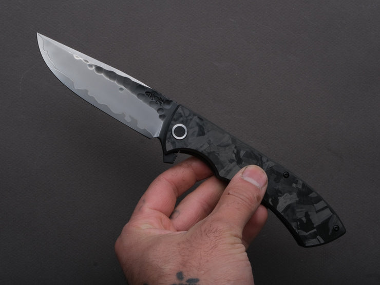 Nigara Hamono - Folding Knife - SG2 - Carbon Fiber Handle