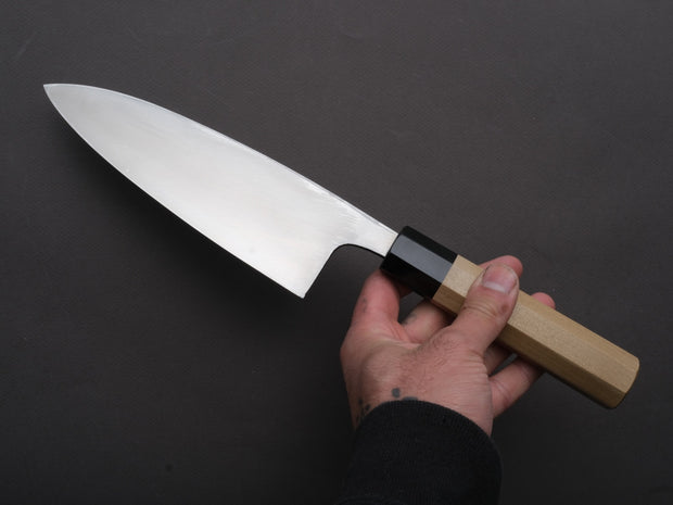 Hitohira - Silver #3 - Deba - 180mm - Magnolia Wood Handle