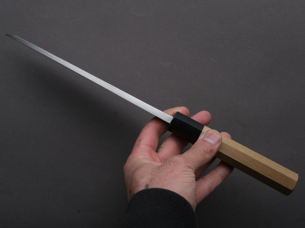 Hitohira - Silver #3 - Deba - 180mm - Magnolia Wood Handle