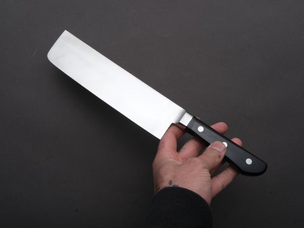 Hitohira - KH MV - Stainless - Nakiri - 185mm - Pakka Handle