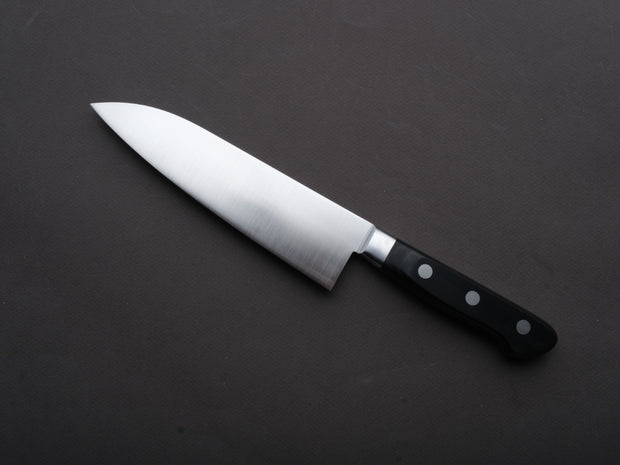 Hitohira - Ashi - White #2 - Santoku - 165mm - Pakka Handle