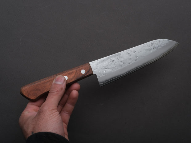 Hitohira - S3 - Nashiji - Santoku - 165mm - Pakka Handle (No Bolster)