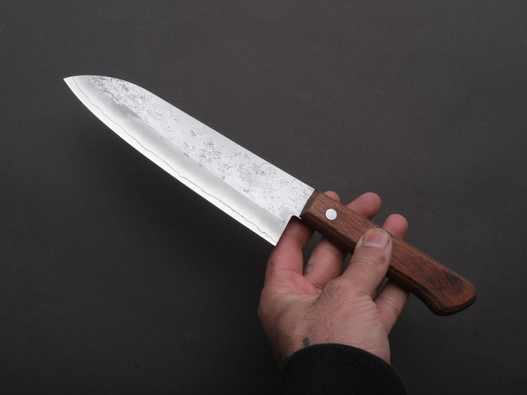 Hitohira - S3 - Nashiji - Santoku - 165mm - Pakka Handle (No Bolster)