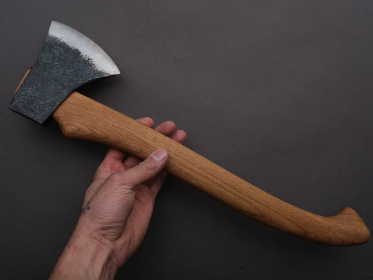 Northeast Axe & Tool - 1lb Camp Axe - 1055 Carbon - Hickory Handle