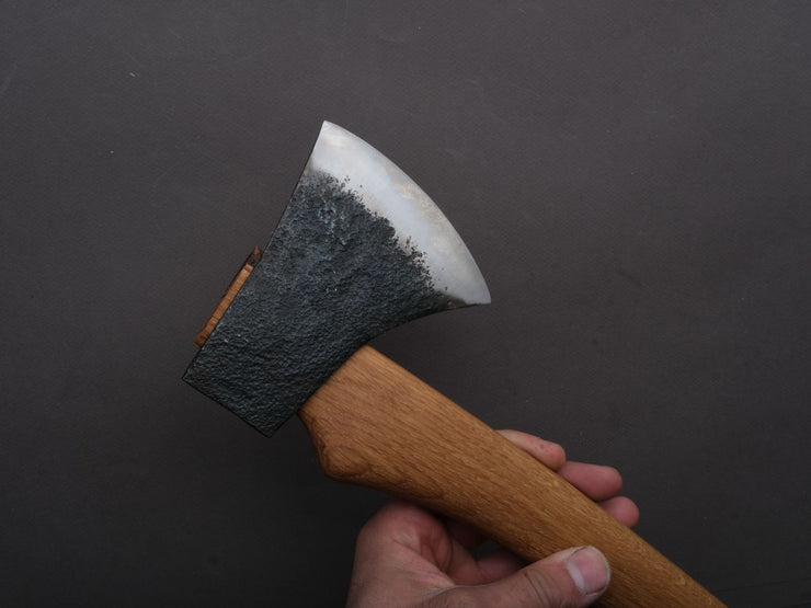 Northeast Axe & Tool - 1lb Camp Axe - 1055 Carbon - Hickory Handle