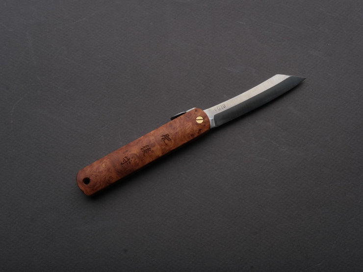Higonokami - Folding Knife - VG10 - 70mm - Quince Handle