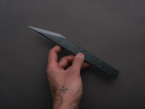 Morihei - Kiridashi - Hon-Kunihide - White #2 - Tsuchime - 60mm (Thick)