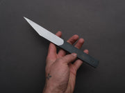 Morihei - Kiridashi - Hon-Kunihide - White #2 - Tsuchime - 60mm (Thick)