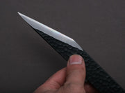 Morihei - Kiridashi - Hon-Kunihide - White #2 - Tsuchime - 60mm (Thick)