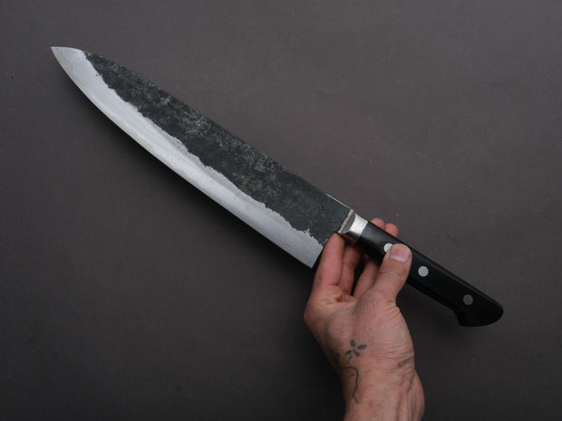 Morihei - Hisamoto -  White #1 - Kurouchi - Gyuto 270mm - Western Handle