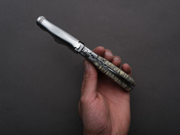 Fontenille Pataud - Sommelier/Wine Key - Laguiole Magnum- Cream Lace Resin Handle