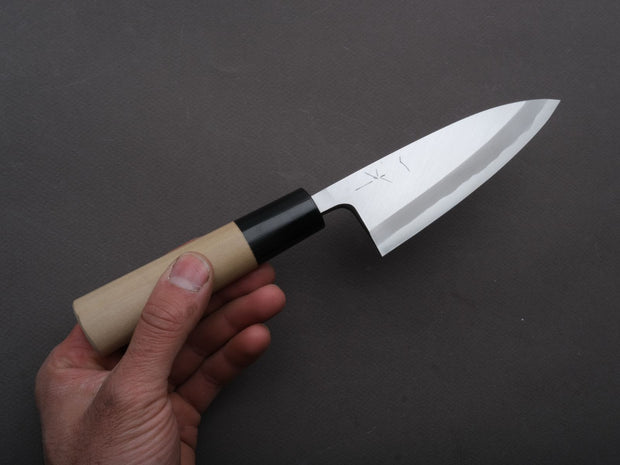 Hitohira - Togashi - White #2 - Deba - 120mm - Magnolia Handle - Saya