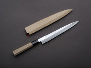 Hitohira - Togashi - Blue #2 - Yanagiba - 240mm - Magnolia Wood Handle - Saya