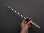 Hitohira - Togashi - Blue #2 - Yanagiba - 240mm - Magnolia Wood Handle - Saya