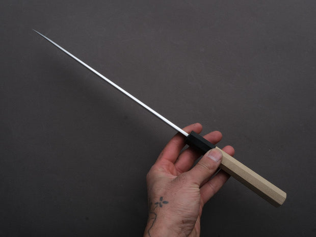 Hitohira - Togashi - Blue #2 - Yanagiba - 240mm - Magnolia Wood Handle - Saya