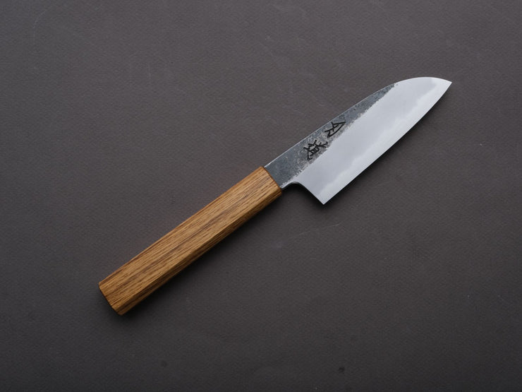 HADO - Sumi - White #2 - Kurouchi - Shou Santoku - 110mm - Oak Handle