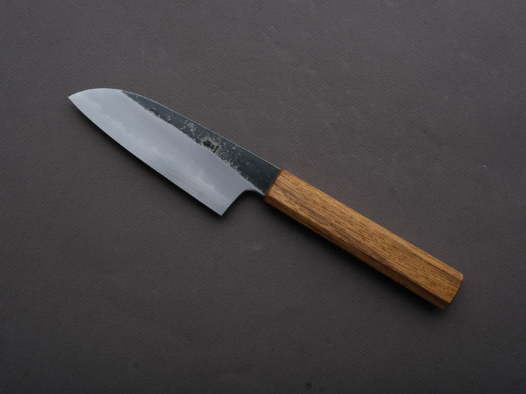 HADO - Sumi - White #2 - Kurouchi - Shou Santoku - 110mm - Oak Handle