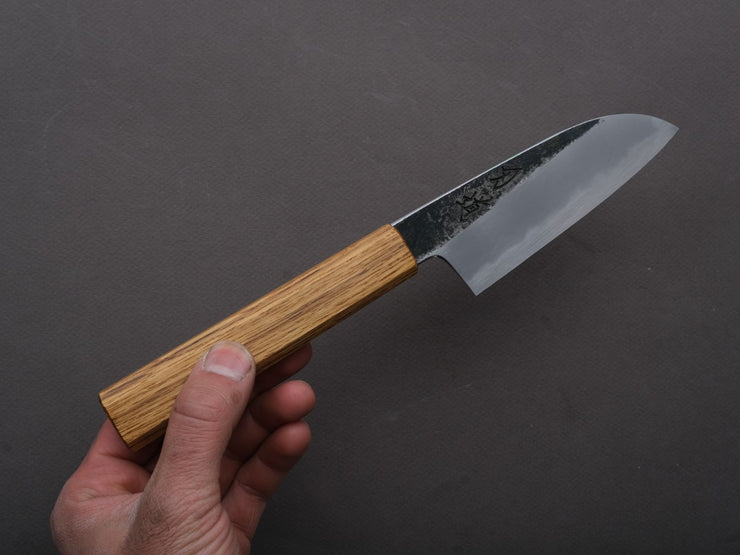 HADO - Sumi - White #2 - Kurouchi - Shou Santoku - 110mm - Oak Handle