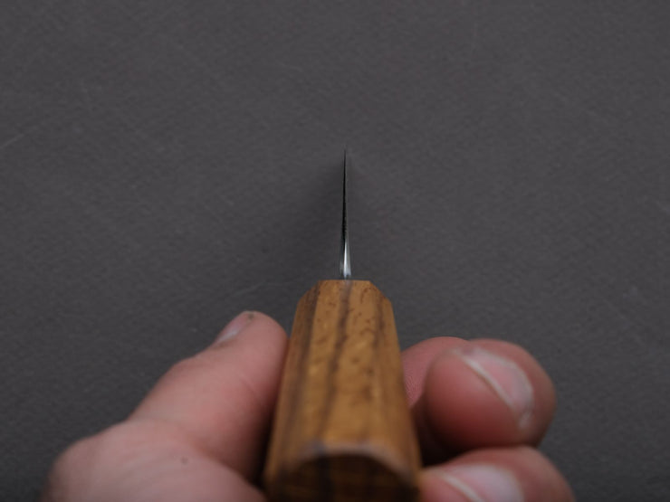 HADO - Sumi - White #2 - Kurouchi - Shou Santoku - 110mm - Oak Handle